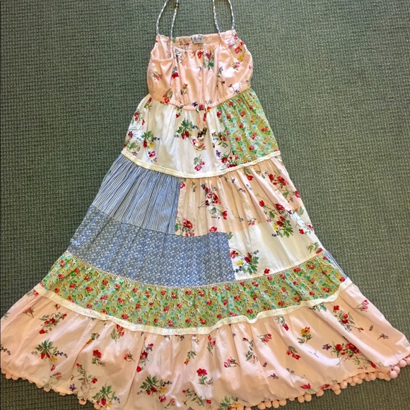 next patchwork dress